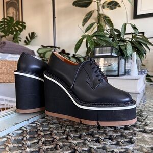 Clergerie Paris Badiane Platform Wedge